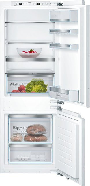 Bosch Serie 6 KIS77AFE0 Einbau-Kühl-Gefrier-Kombination in Weiß, B/T/H: 55,8 x 54,5 x 169,0 cm - Bild 1