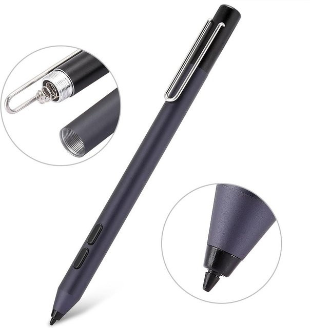 Universal Smart Stylus Tablet-Stift passend für Microsoft Surface Pro 3 4 5 Go in Dunkelblau und Bunt - Bild 1