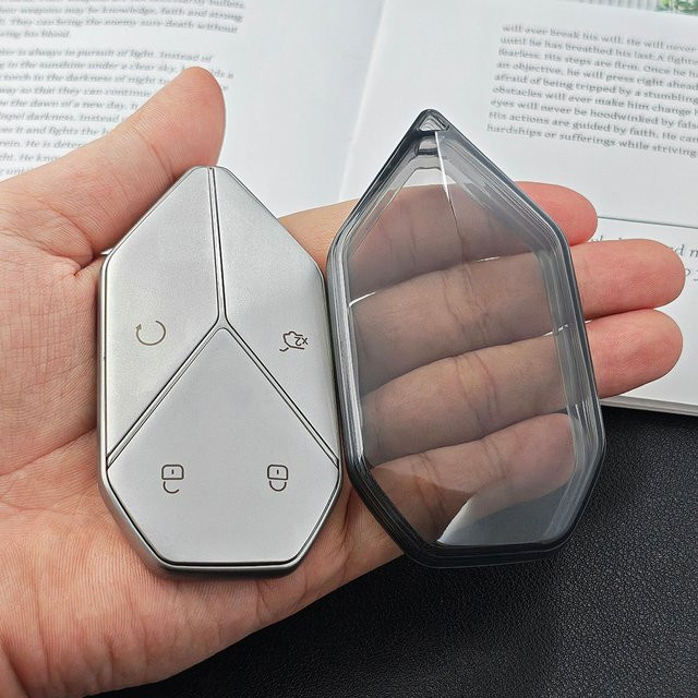 ICAR TPU Schlüsselhülle für BYD Equation Leopard 8 und Leopard 5 (2024/2025) mit Smart Remote Fob Schlüsselanhänger Zubehör - Bild 1