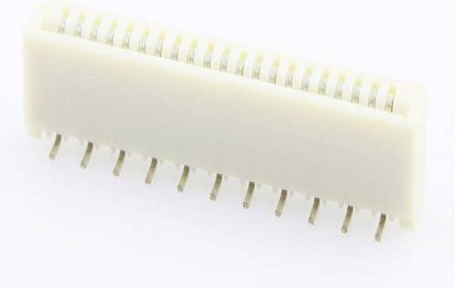 Molex Buchsenleiste Standard Weiß mit 21 Polen und 1,00 mm Rastermaß - Bild 1