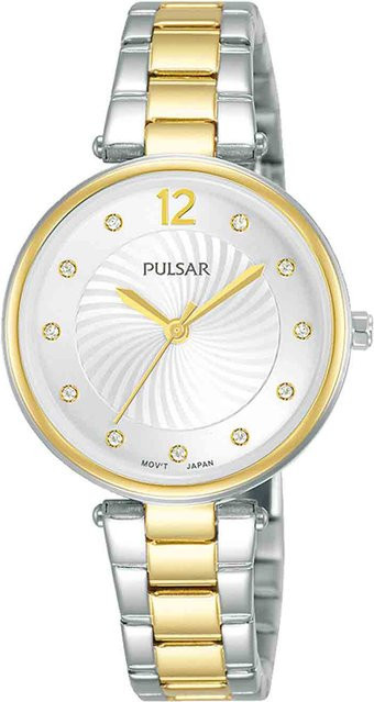 Pulsar Damenuhr, Quarz, Edelstahl, Silber, 30 mm, 5 ATM - Bild 1