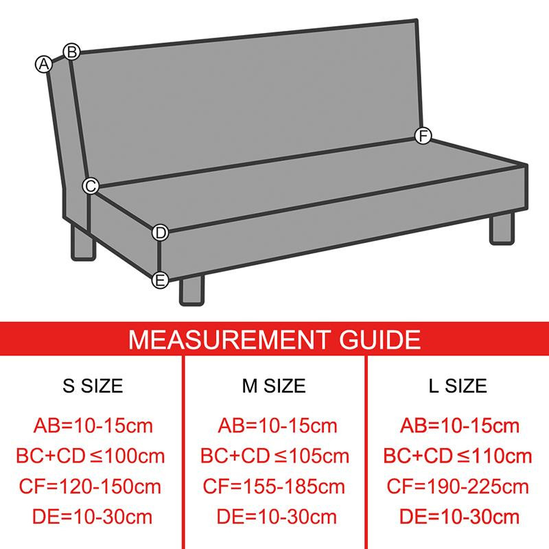 Lellen Armloser Sofa-Bettbezug aus Polarfleece-Stoff in Grau, dehnbar und wasserabweisend, Größe L (190-225 cm) - Bild 6