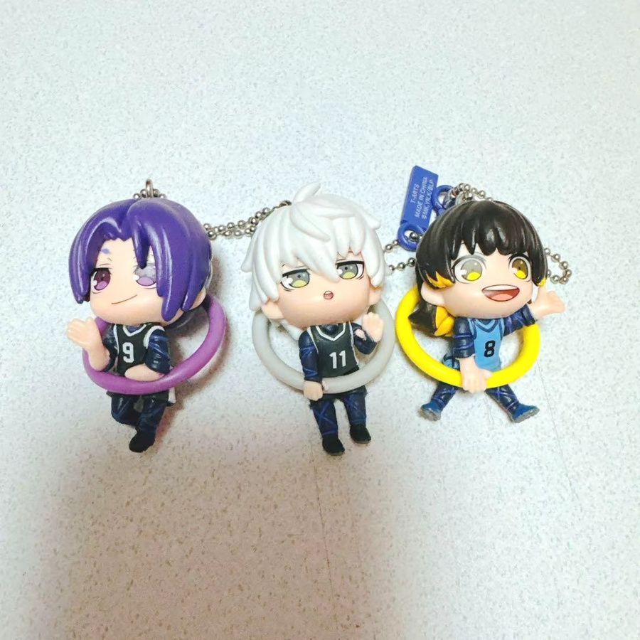 COKANO Bluelock Yoichi Isagi Anime-Figur als Kugelkettenanhänger in Multicolor - Bild 2