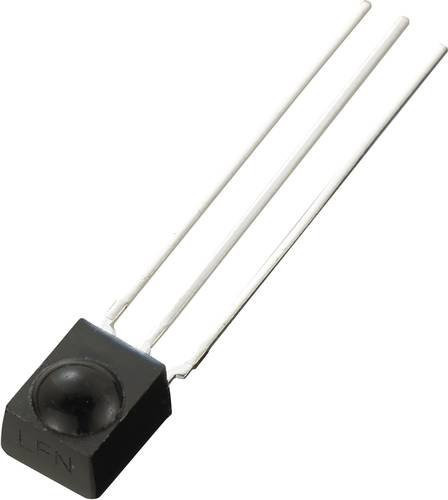 TRU COMPONENTS IR-Empfänger OS-0038K-K Sonderform axial bedrahtet, 38kHz, 940 nm, Schwarz - Bild 1