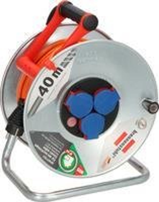 Brennenstuhl Kabeltrommel Garant S IP44 in Orange mit 40 m Kabel - Bild 2