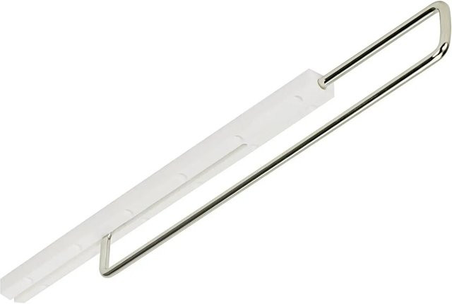 Hettich Kleiderbügelhalter aus Metall in Weiß, B/T/H: 30,0 x 30,0 x 2,0 cm - Bild 1