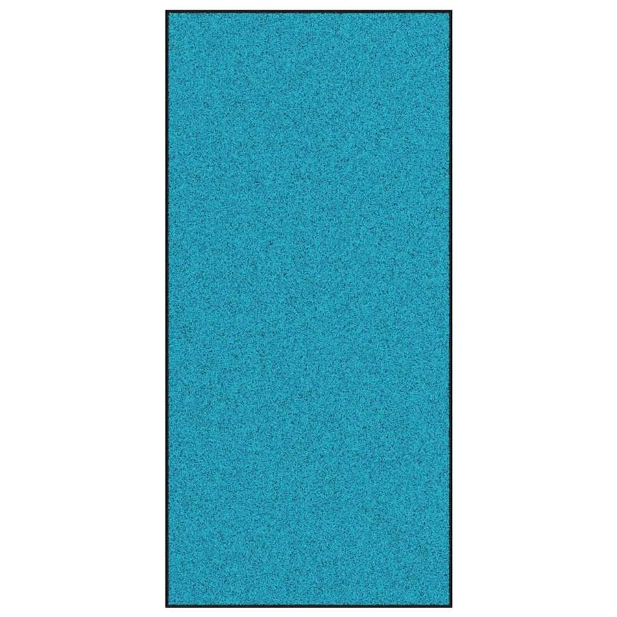 vidaXL Fußmatte modern in Cyan, Schwarz und Blau aus Polyamid und PVC, B/T: 120 x 250 cm - Bild 2