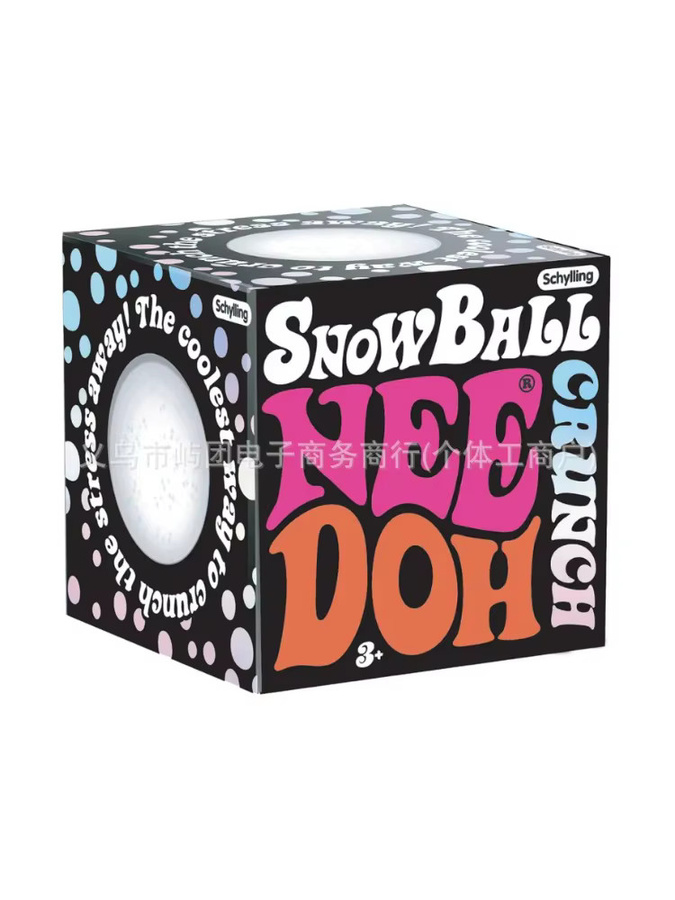 NeeDoh Schneeball-Crunch, Stressabbau-Spielzeug - Bild 5