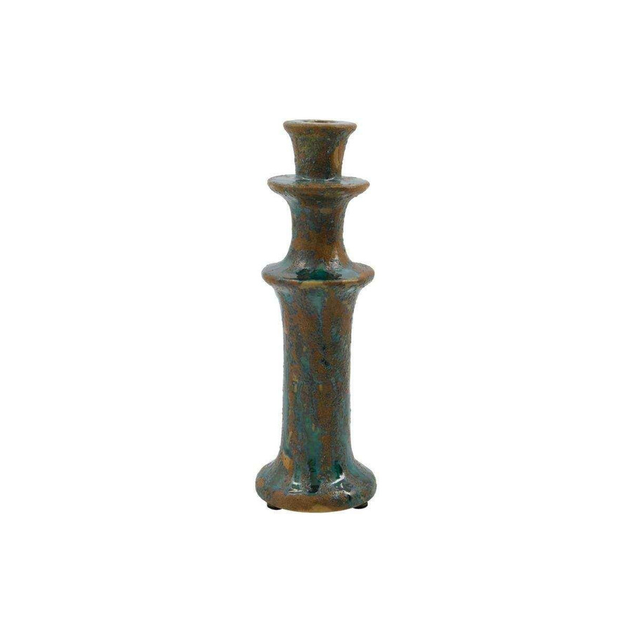 House Doctor Kerzenhalter Raag in Grün mit rustikaler Eleganz, Höhe: 26 cm - Bild 1