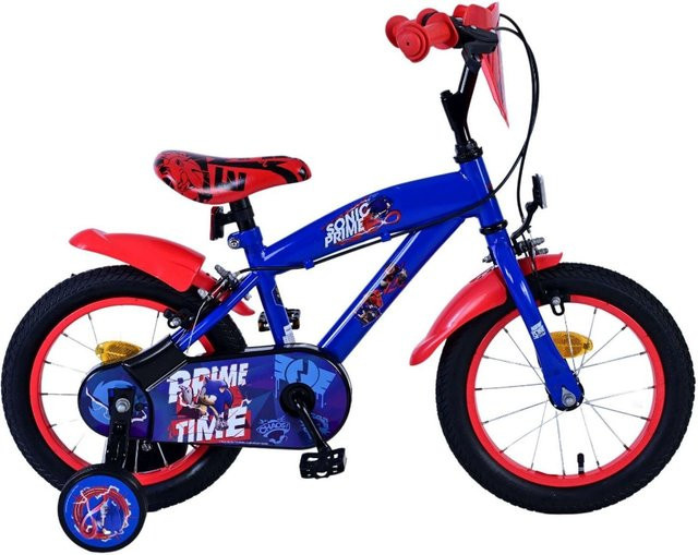 VOLARE Sonic Prime Kinderfahrrad, 14 Zoll, ohne Rücktrittbremse - Bild 1