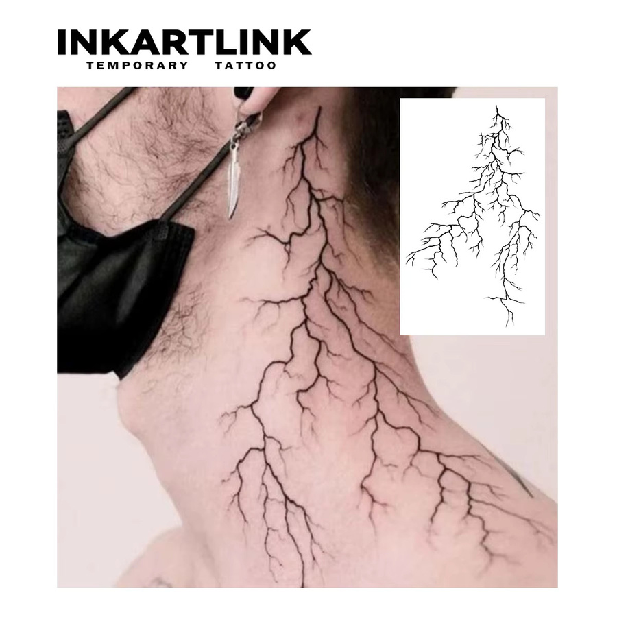 INKARTLINK Temporäres Tattoo, wasserfest, semi-permanent, hält bis 15 Tage - Bild 2