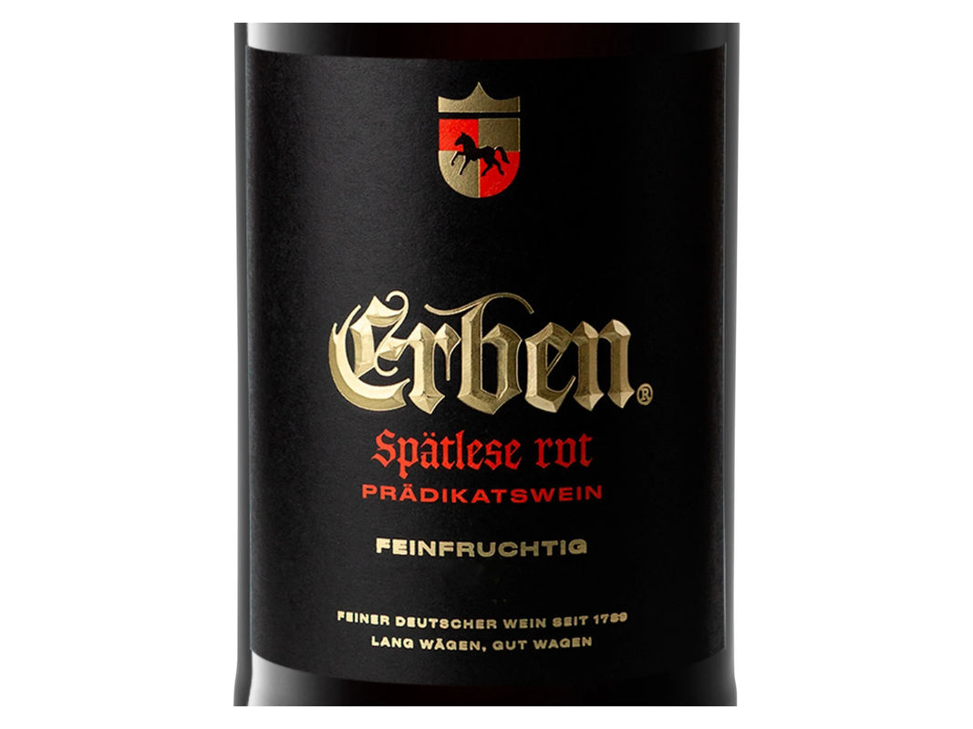 Erben Spätlese Rotwein 2024 Rheinhessen Cuvée lieblich fruchtig und weich 0,75 l - Bild 2
