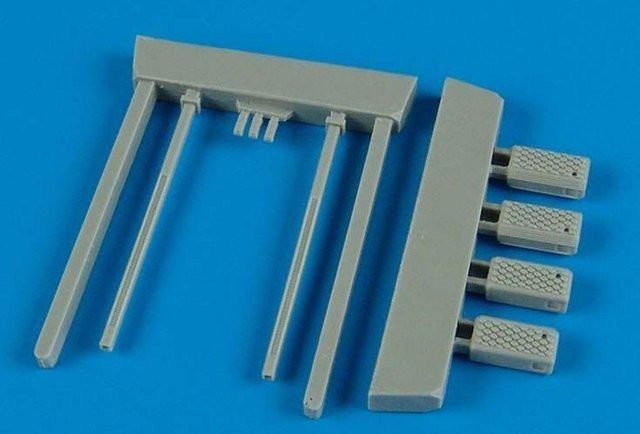 Wheelliant US. Navy poly. wheel chock NWC-4/5 - Bild 1