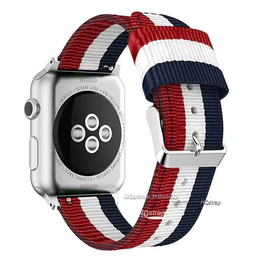 HQstrap Uhrenarmband Nylon, Textil/NATO, Bunt, Unisex - Bild 2