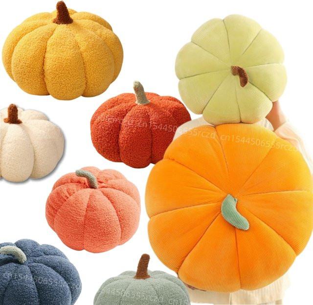 GDzaccly Halloween Kürbis Plüsch Spielzeug, Plüsch / Textil, 18-35 cm - Bild 1