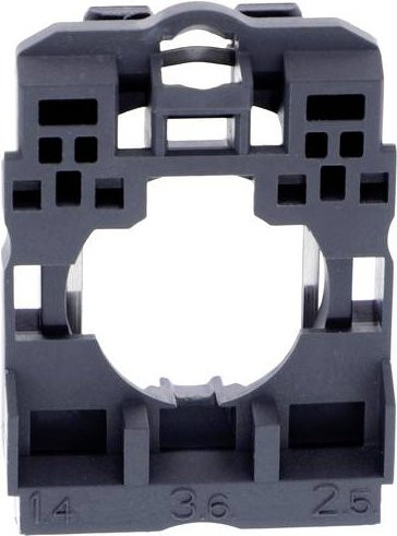 Schneider Electric ZB5AZ009 Befestigungsplatte, Schwarz, 10 Stück - Bild 1