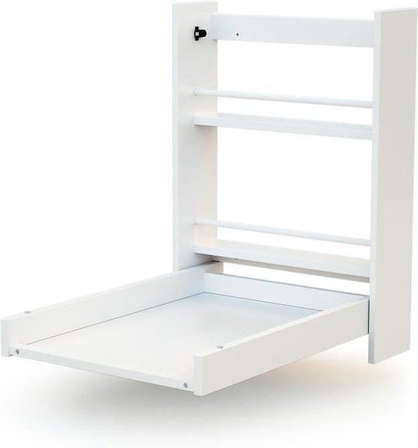 Wandwickeltisch WEBABY ESSENTIEL in Weiß, B/T/H: 56 x 77,5 x 78 cm - Bild 1