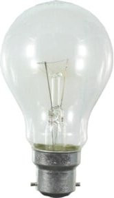 Scharnberger Hasenbein Allgebrauchslampe B60 transparent Ba22d 230V 60W - Bild 1