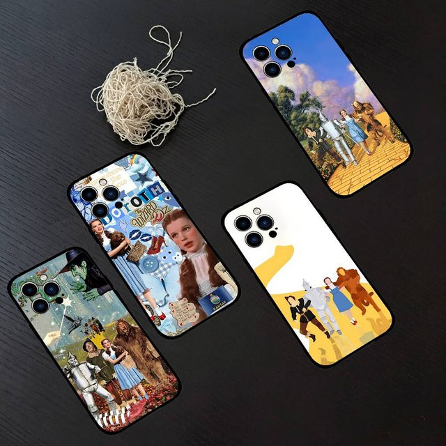 Mesuca Handyhülle Die W-Wizard Of O-OZ Film in Schwarz für iPhone 17, 16, 15, 14, 13, 11 Pro Max, Plus, X, Xr, Xs Max und Mini - Bild 1