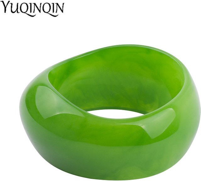 YUQINQIN Armband Acryl, Bunt, Damen - Bild 1