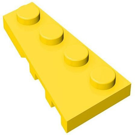 Yiran toy 10-teiliges Set Bausteine Einzelteile gelb - Bild 1