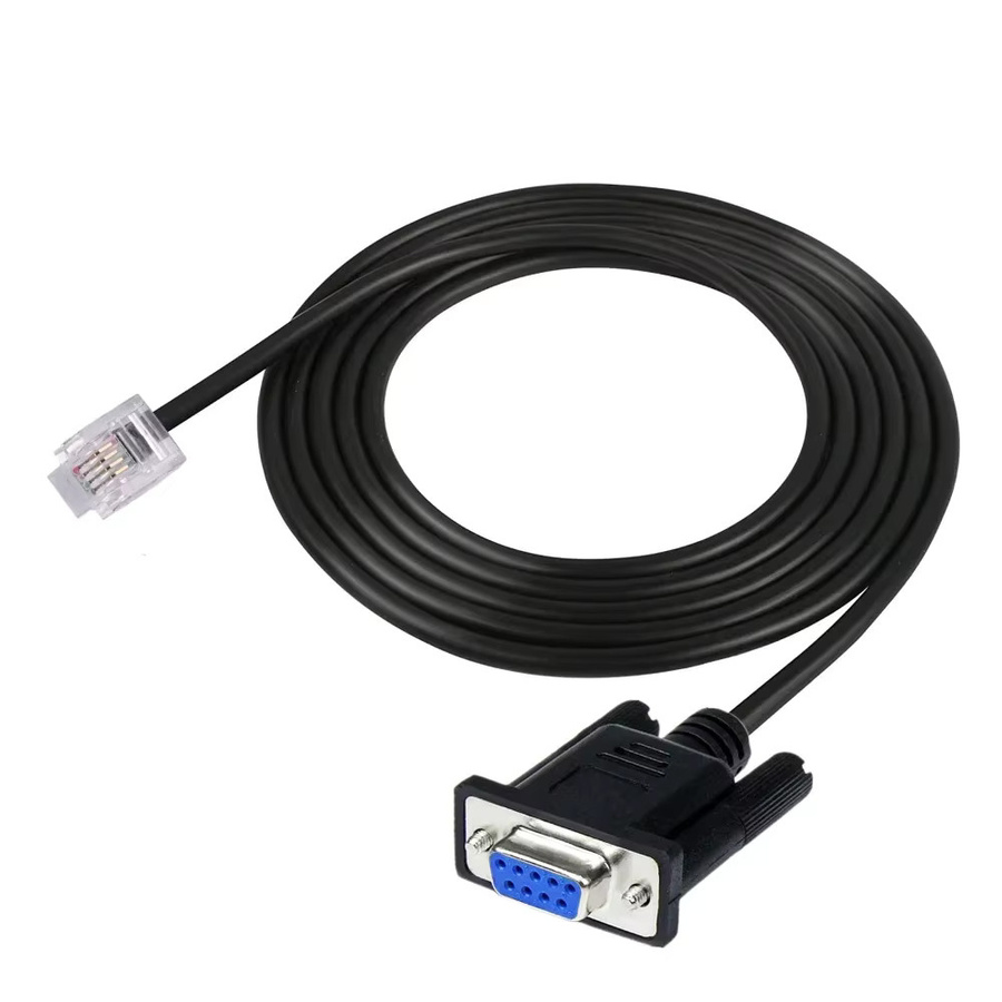 APC Serielles Konsolenkabel DB9 auf RJ11 6P4C in Schwarz, Länge: 1,8 m - Bild 4