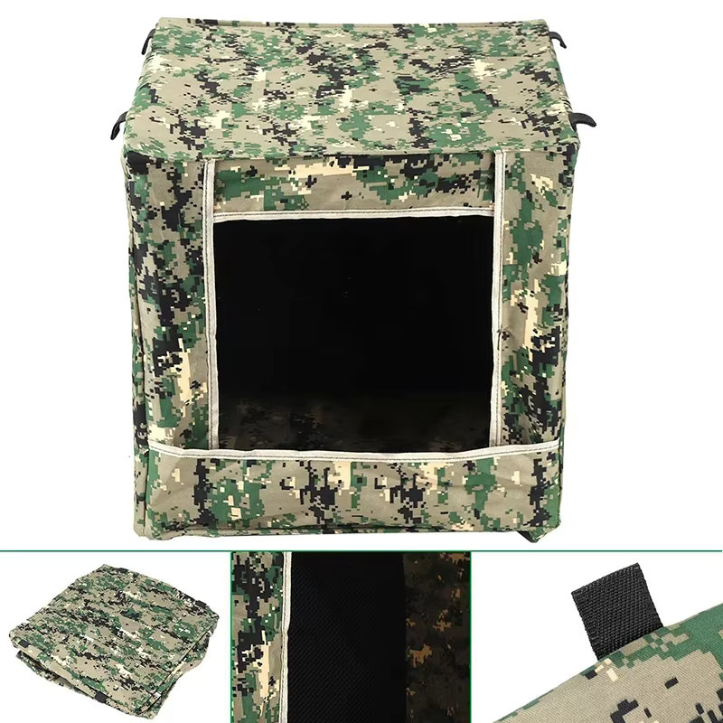 Tragbare Falten Camouflage Jagd Recycle Munition Schleudern Schießen Ziel Box Outdoor Bullseye Airsoft Schießen Ziel Fall - Bild 4