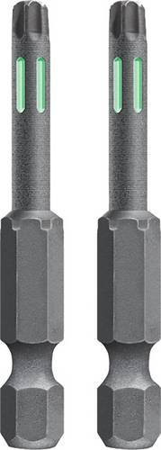 Kwb Sechskant-Bit T 40 aus Stahl, 2 Stück, Grau - Bild 1
