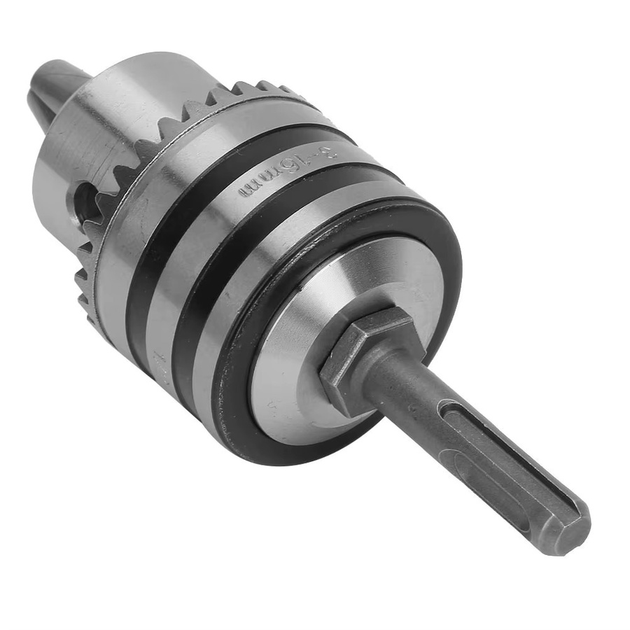 WALFRONT Bohrfutter-Adapter-Set in Silber mit rundem Schaft-Adapter für elektrische Bohrer, 3,0–16 mm und 1/2–20 UNF - Bild 3