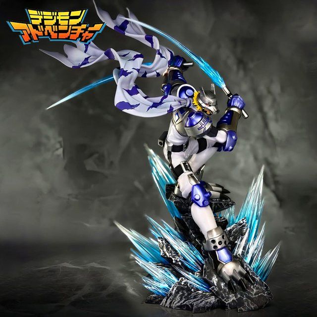 Bandai Digimon Abenteuer Wolfmon Anime Figur aus PVC, Höhe: 22 cm - Bild 1