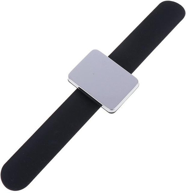 Magnetisches Nadelkissen Armband von Yiran toy 1 aus Silikon für Quilten und Nähen in Grau - Bild 1