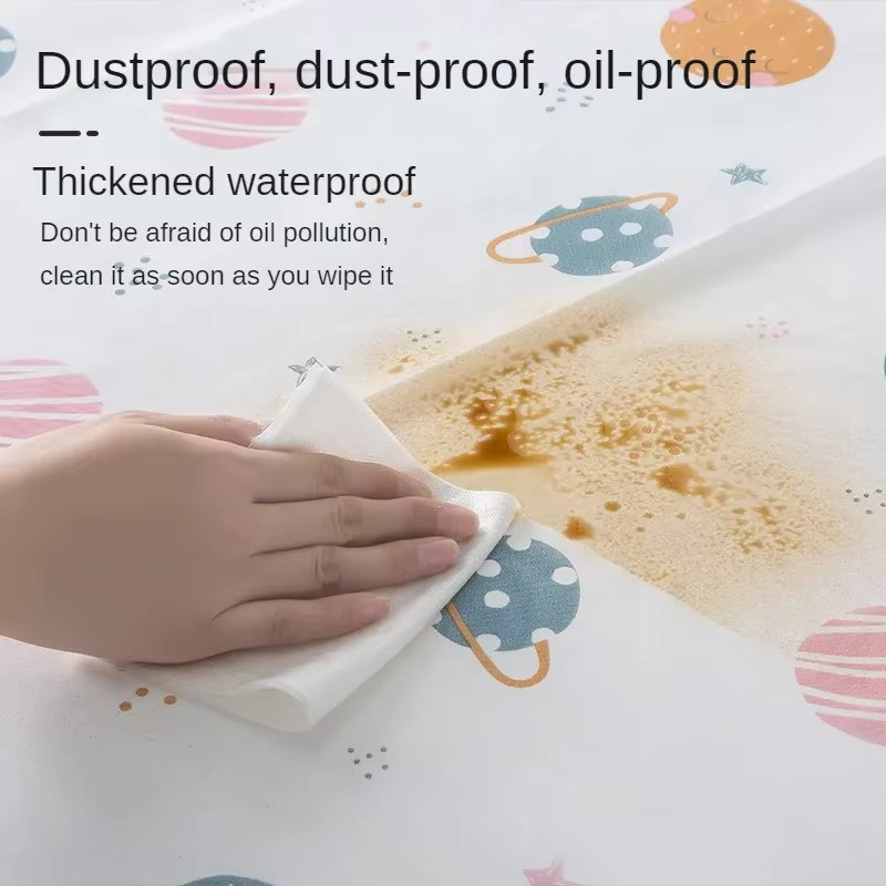 Universelle Staubschutzabdeckung aus Stoff für Mikrowelle, Kühlschrank, Ofen oder Waschmaschine, ölbeständig - Bild 2