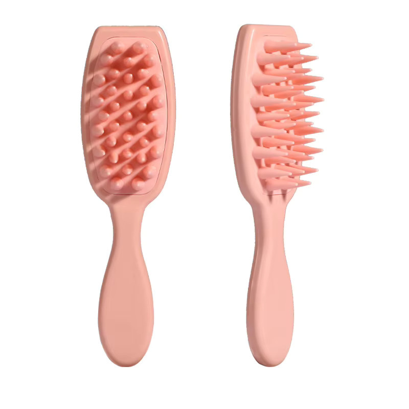 Silikon-Kopfhaut-Massagebürste für Damen, Haarwaschkamm zur Tiefenreinigung - Bild 3