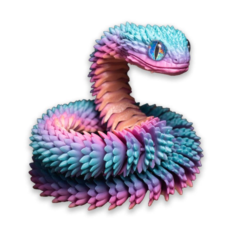 XDR Artikulierbare Schlangenfigur 3D-gedrucktes Fidget-Spielzeug 30cm - Bild 2