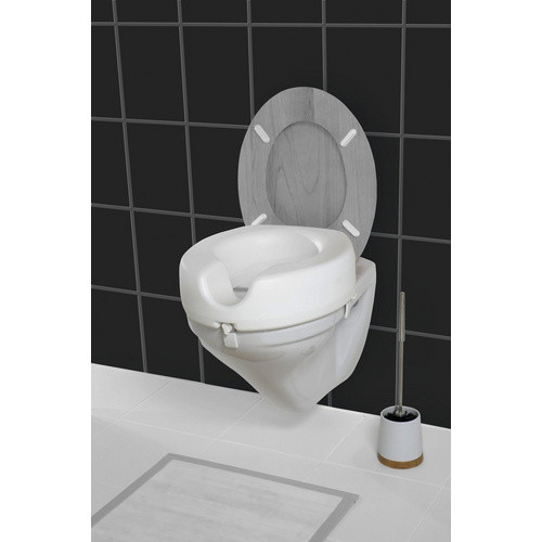 Wenko WC-Sitzerhöhung Secura in Weiß mit 150 kg Tragkraft - Bild 2