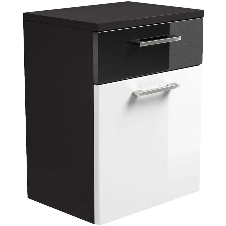 Posseik Bad-Hängeschrank Rima in Anthrazit matt, Breite: 40 cm - Bild 1