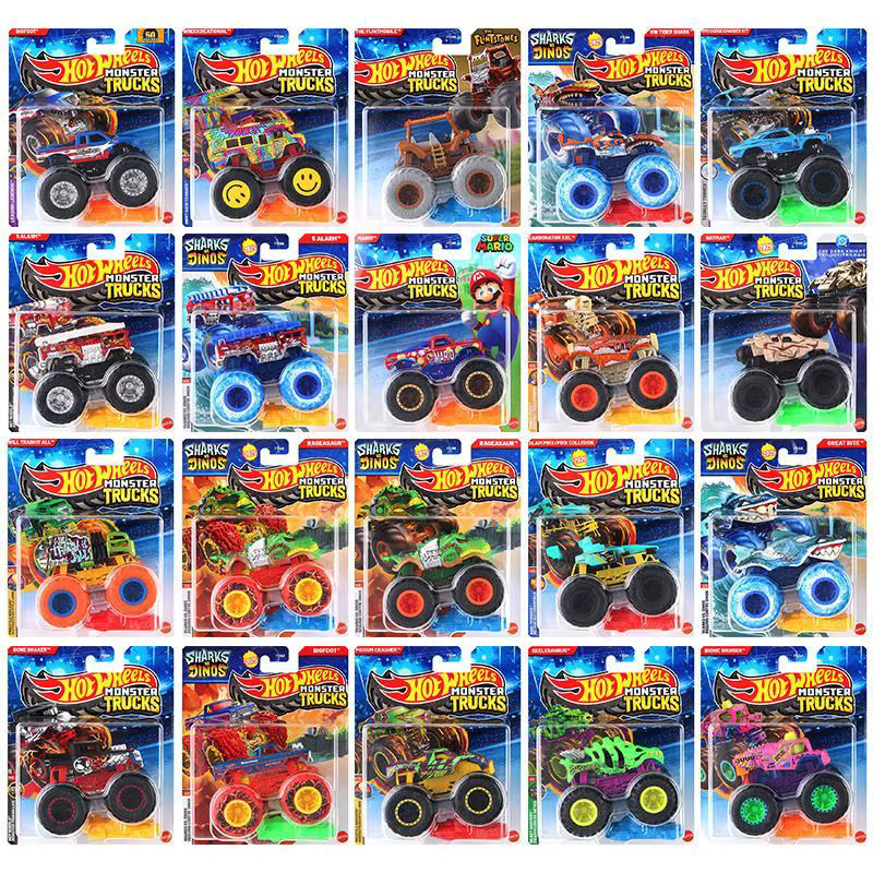 Hot Wheels Monster Trucks, Modellautos, Fahrzeuge - Bild 1