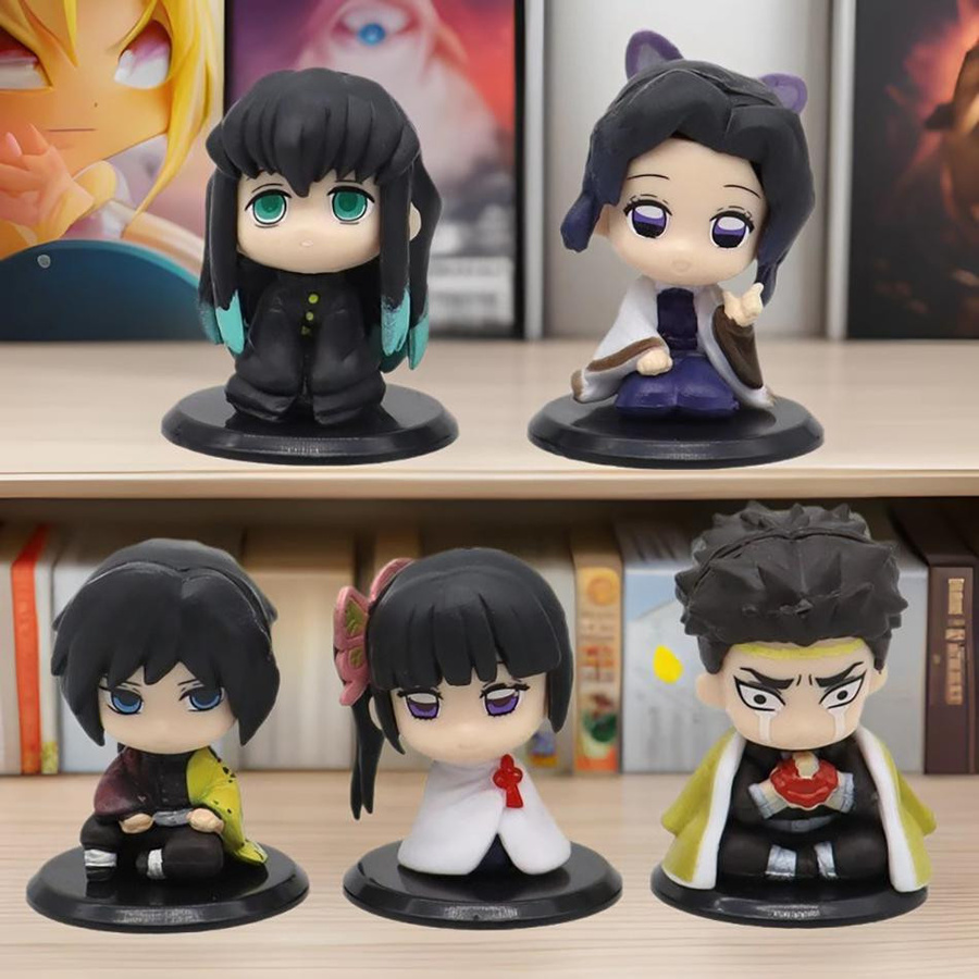 Yiran toy 1 Kimetsu no Yaiba Mini-Figuren-Sets PVC ab 14 Jahren - Bild 2