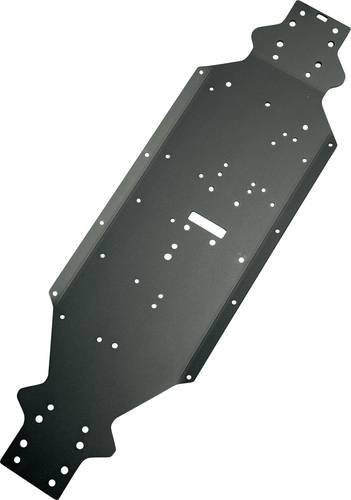 Reely Ersatzteil Chassisplatte, Schwarz, Metall - Bild 1