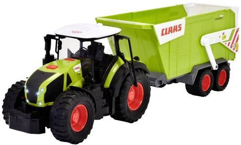 Dickie Toys Claas Traktor mit Anhänger Modell ab 3 Jahren - Bild 4