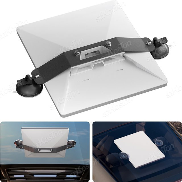 SZKOSTON Saugnapfhalterung für Starlink Mini, tragbares Auto-Montageset mit Stecker, universell kompatibel mit dem Original Starlink Mini Mount - Bild 1