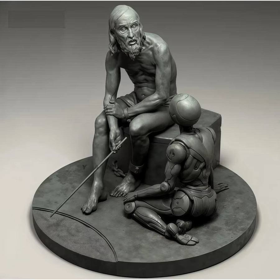 CLEAN SPACE Fantasy, Resin-Soldatenmodell, unmontierter und unbemalter Bausatz - Bild 2