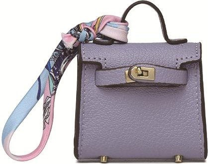H Home Mini-Taschenanhänger, Damen, violett, 6x2x5.5cm - Bild 1
