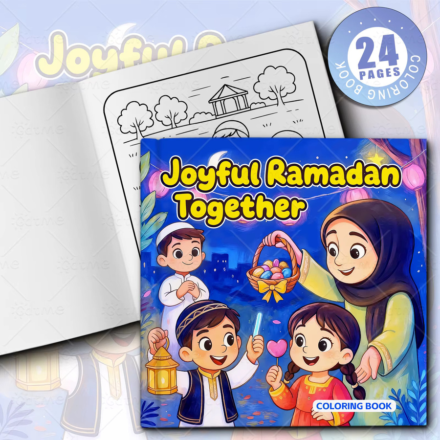 Ramadan Malbuch für Achtsamkeit und Stressabbau in Multicolor - Bild 2