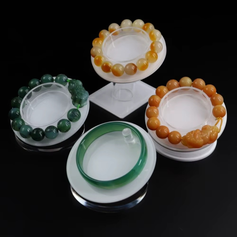 Transparentes Acryl Armband Display zur Schmuckpräsentation und als Foto-Requisite - Bild 2
