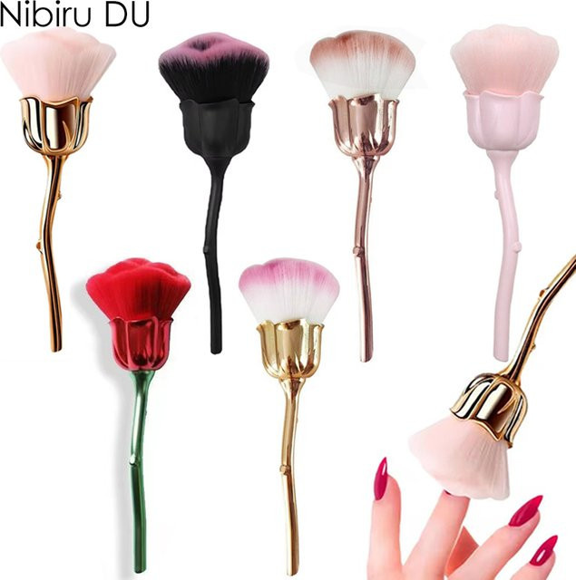 Nibiru DU Nagelstaubpinsel, Rot, Unisex - Bild 1