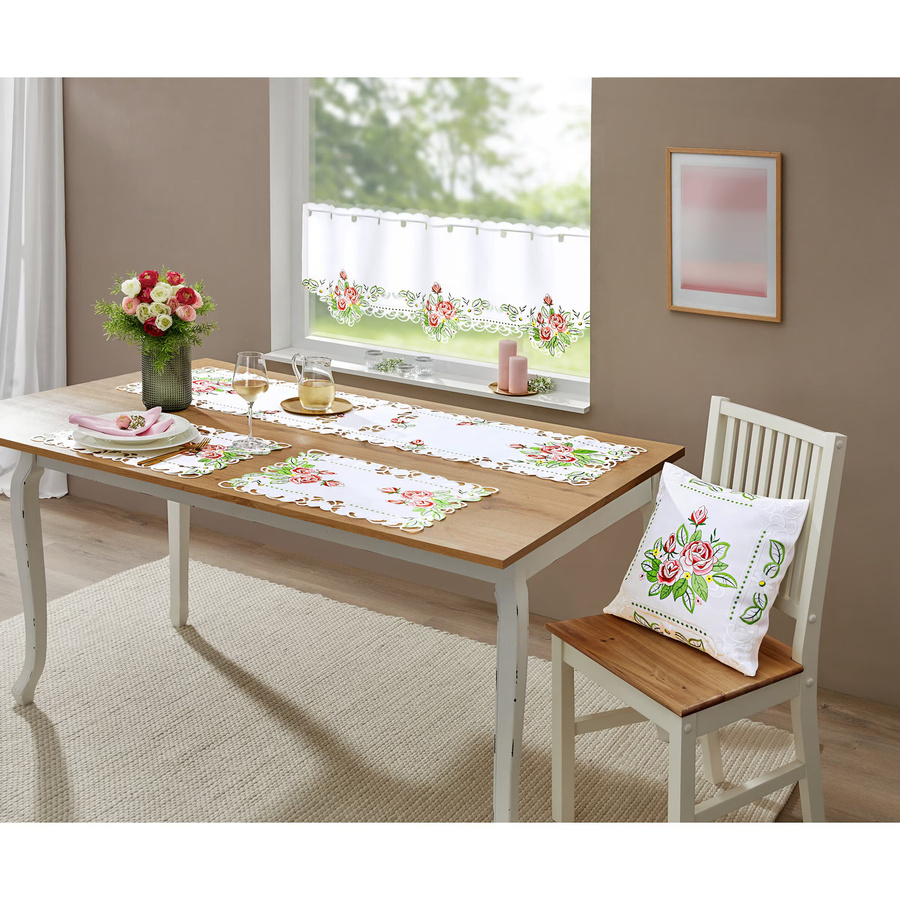 4-teiliges Textil-Set Rose von viva domo in Multicolour - Bild 2