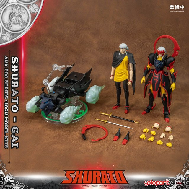 YOLOPARK SHURATO Yasha Oh Gai Actionfiguren, Modellbausatz, 18cm - Bild 1
