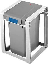 Hailo ProfiLine Öko L Wertstoffsammler Basismodul mit Inneneimer, Grau, B/T/H: 31,0 x 39,5 x 45,0 cm - Bild 1