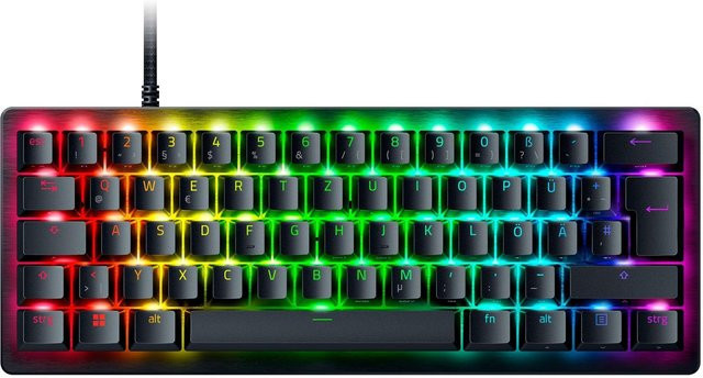 Razer Huntsman V3 Pro Mini Gaming-Tastatur, optisch, Schwarz, QWERTZ - Bild 1